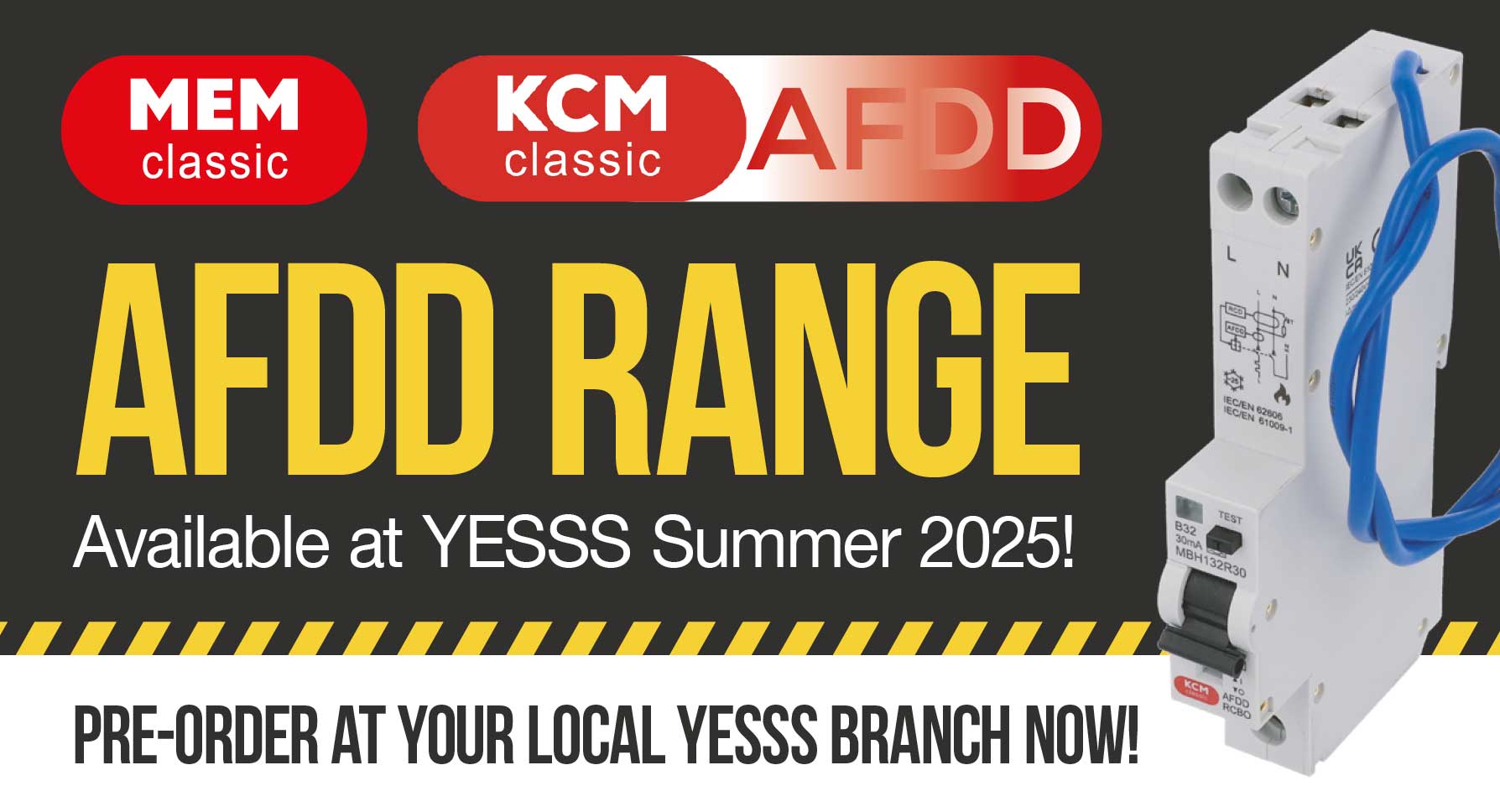 MEM Shield KCM AFDD - Pre Order Coming Soon